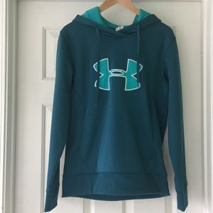 Teal Under Armour Sweat Shirt